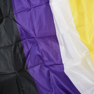 Non-Binary Pride Flag 3x5 feet