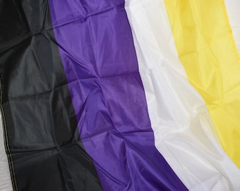 Non-Binary Pride Flag 3x5 feet