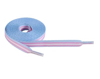Transgender Pride Shoelaces