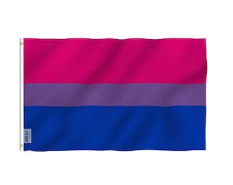 Bisexual Pride Flag 3x5 feet Bisexual | Etsy