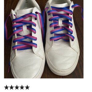 Bisexual Pride Shoelaces image 7