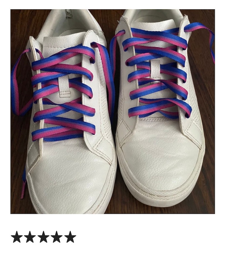 Bisexual Pride Shoelaces image 7