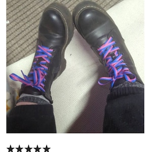 Bisexual Pride Shoelaces image 3