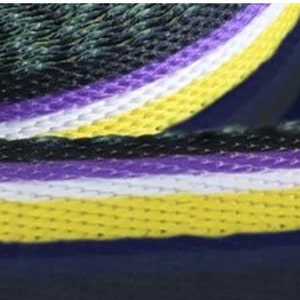 Non-Binary Pride Shoelaces
