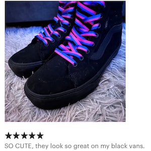 Bisexual Pride Shoelaces image 5