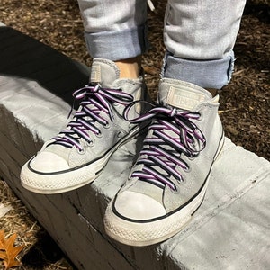 Asexual Pride Shoelaces image 3