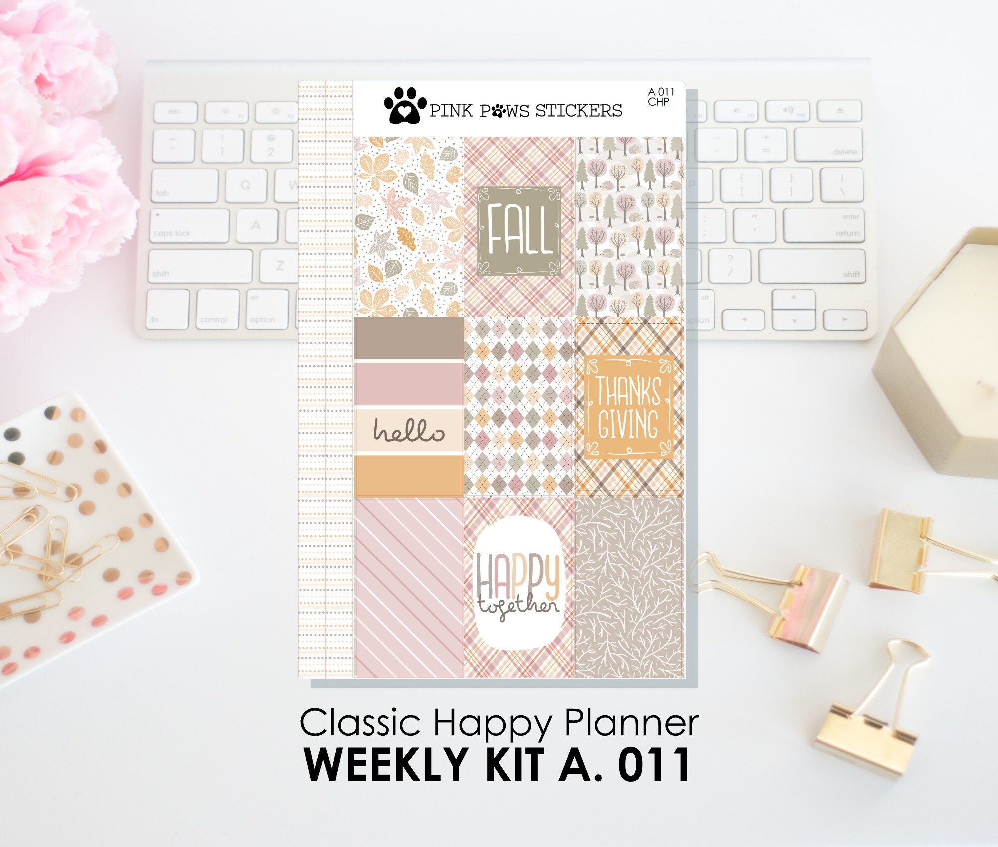 Kit 011 Classic Happy Planner Full Boxes 1.5 x 2.5 | Etsy