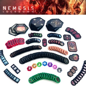 STL Files - Deluxe Nemesis Lockdown Token Shields