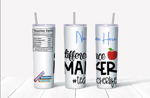 Teacher Life Printed Tumbler Teacher Life Printed Tumbler