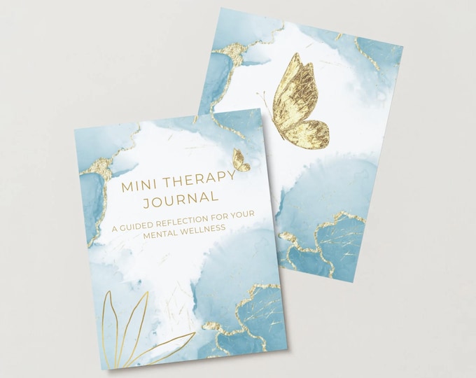 Featured listing image: Mini Therapy Journal (E-Book Edition)