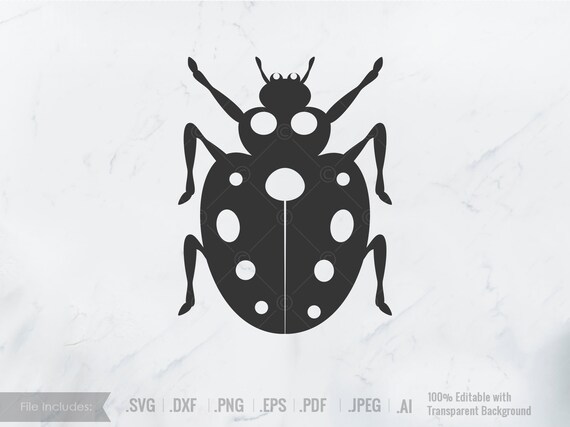 Ladybug SVG Cut File for Cricut & Silhouette Love Lady Bug Beetle ...