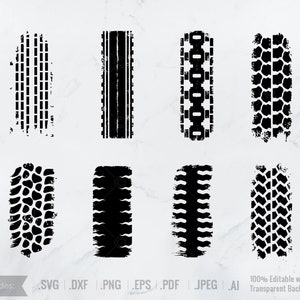 Tyre prints, tyre svg, wheel texture, tread Graphic, skid marks, tire, AI, eps, pdf, dxf, png, jpg, SVGs, Cricut Cut File, Silhouette File