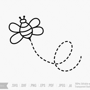 Bumble bee, Bee SVG, Bee Vector, Bee Flying, Cute, Digital Art, Graphics, EPS, Cutting file, Honey Bee, Bee Keeper Svg, Cutting Files, png