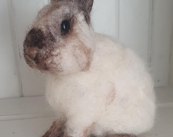 Made to order needle felted pet, custom made animal ornaments