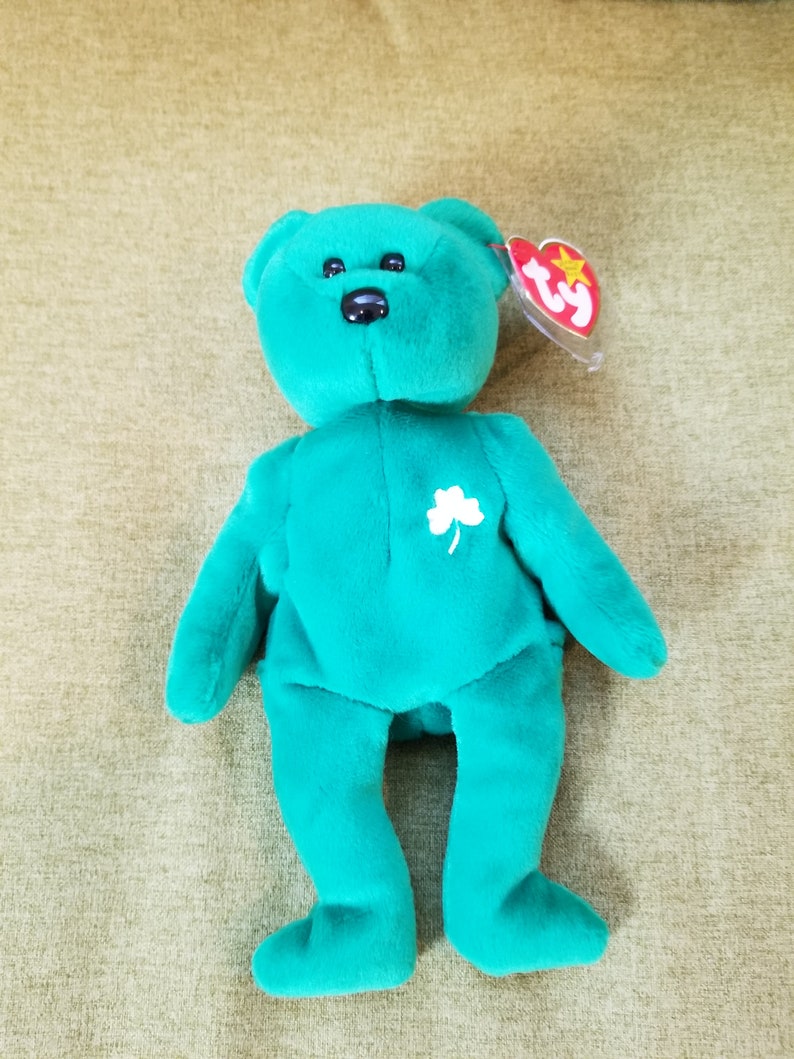Ty Beanie Baby ERIN 1997 Original 1st Edition RARE Mint Etsy