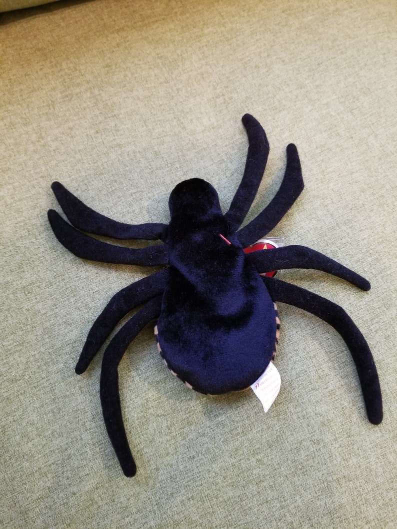 ORIGINAL Retired Ty Beanie Baby Spinner the Spider 1997 Mint | Etsy