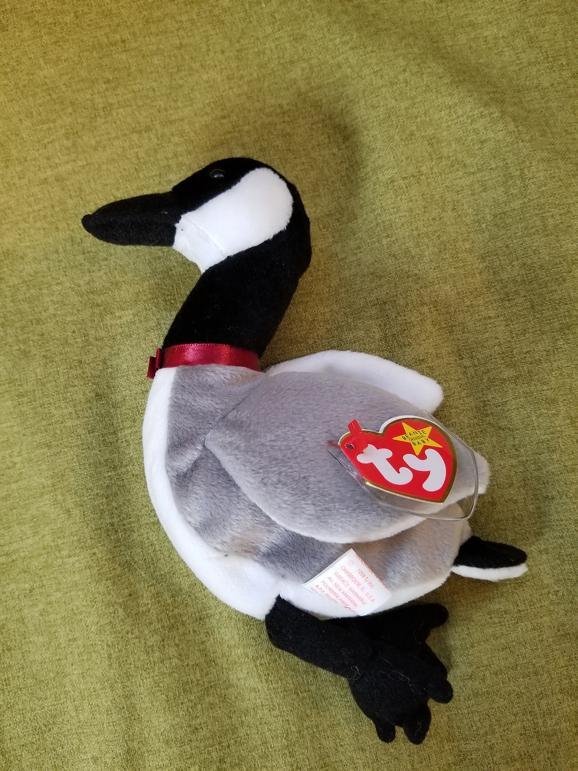 Original Ty Beanie Baby 1998 LOOSY the GOOSE RETIRED Etsy
