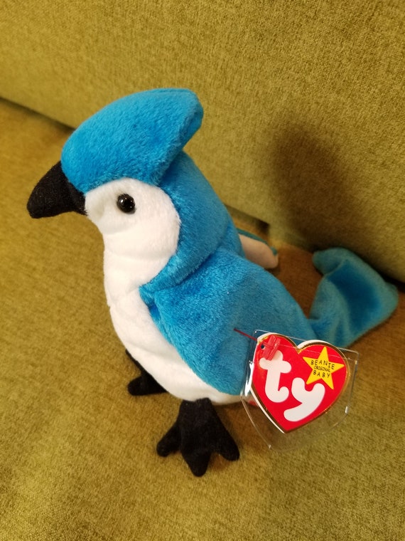blue bird beanie baby