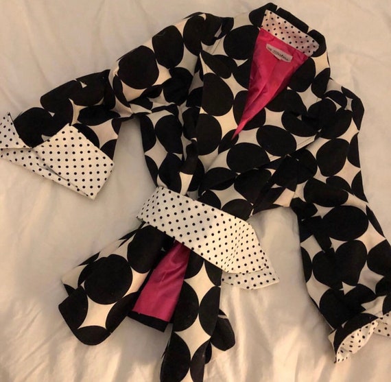 50s vintage polka jacket