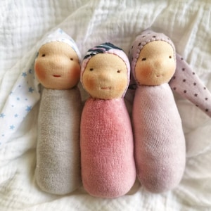 Lavender doll, Pocket waldorf doll, Baby Shower Lavender Sachet, Drawer fresheners, Fragrant lavender bag, Easter basket ideas, Newborn gift