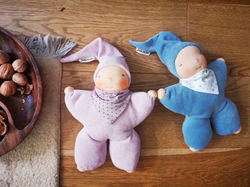 Waldorf Butterfly Doll, Gender Neutral Doll, Natural Baby Doll, First