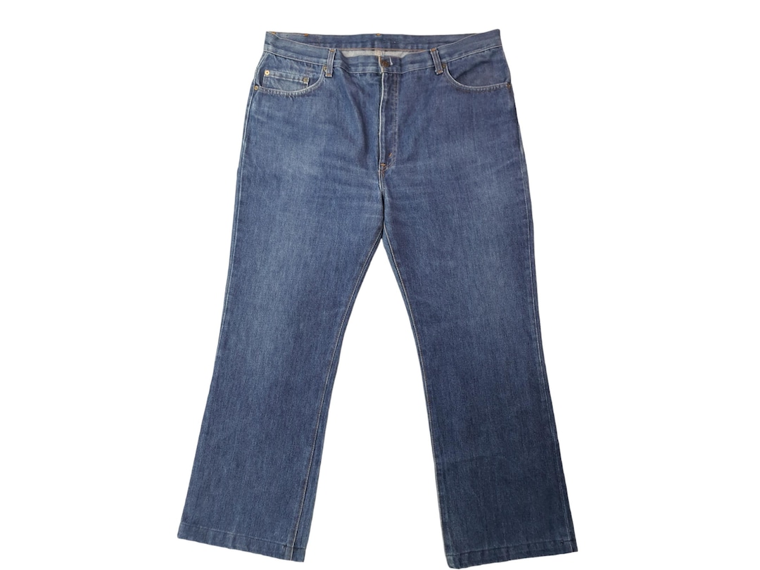 Vintage Levi's 517 Bootcut Jeans: Men's Wide Leg Denim (W39 L29
