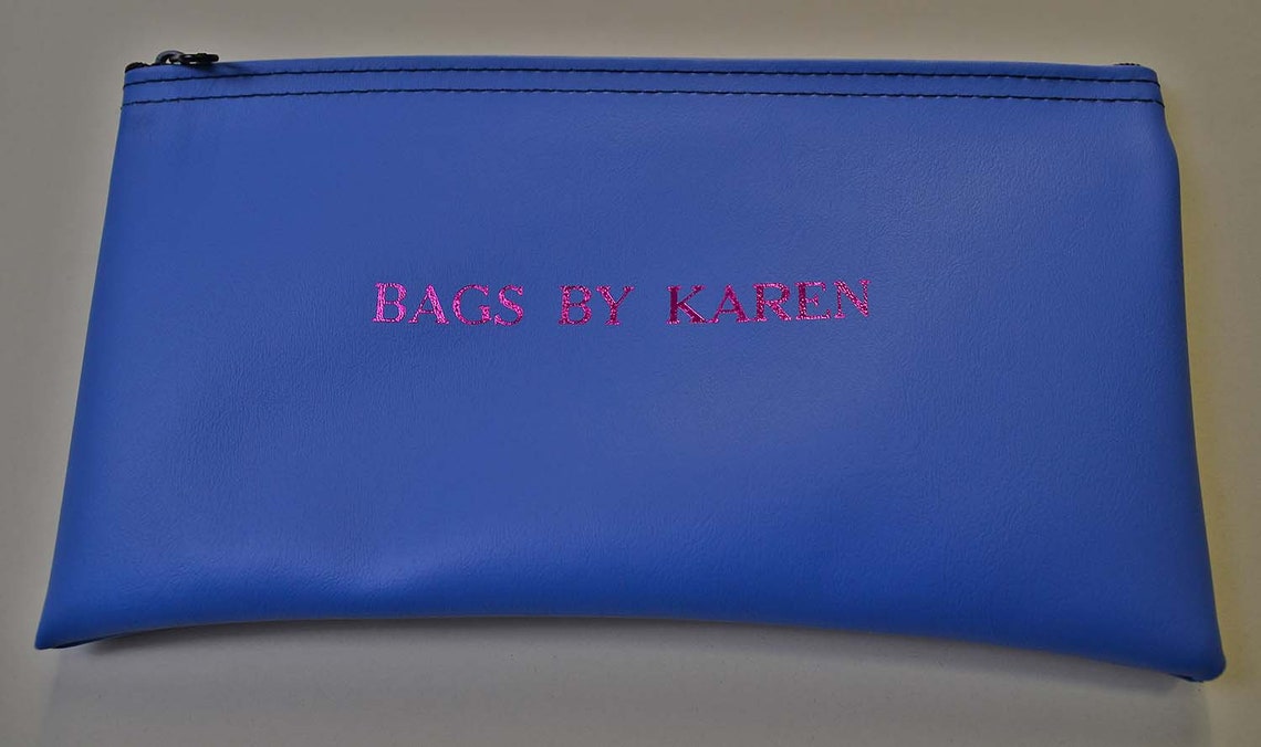 6 X 11 Bank Money Bag Deposit Pouch Zipper Wallet Coin Bag Etsy