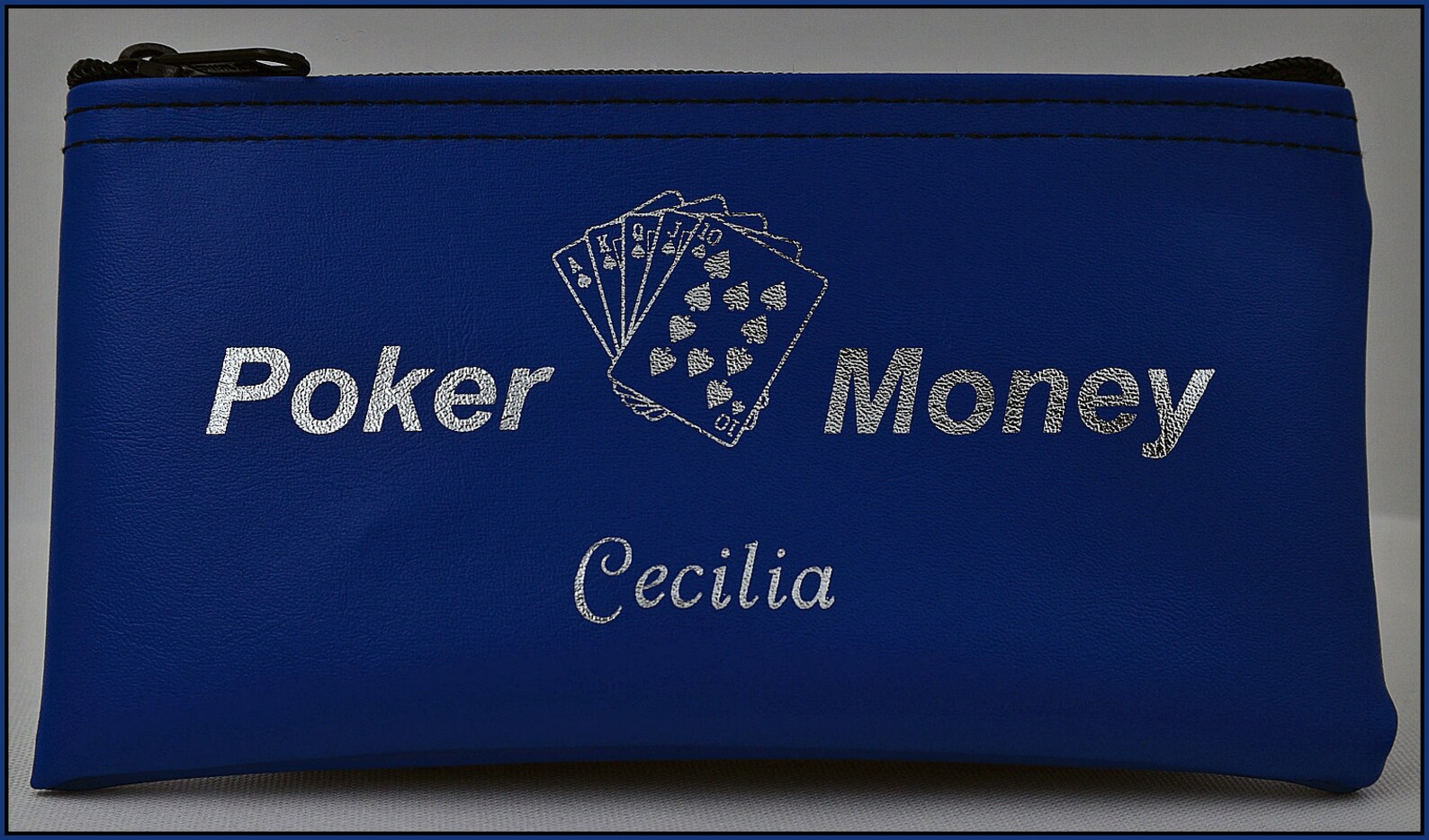 Personalized Poker Player Money Chip Bag Wallet Purse Gambling Etsy