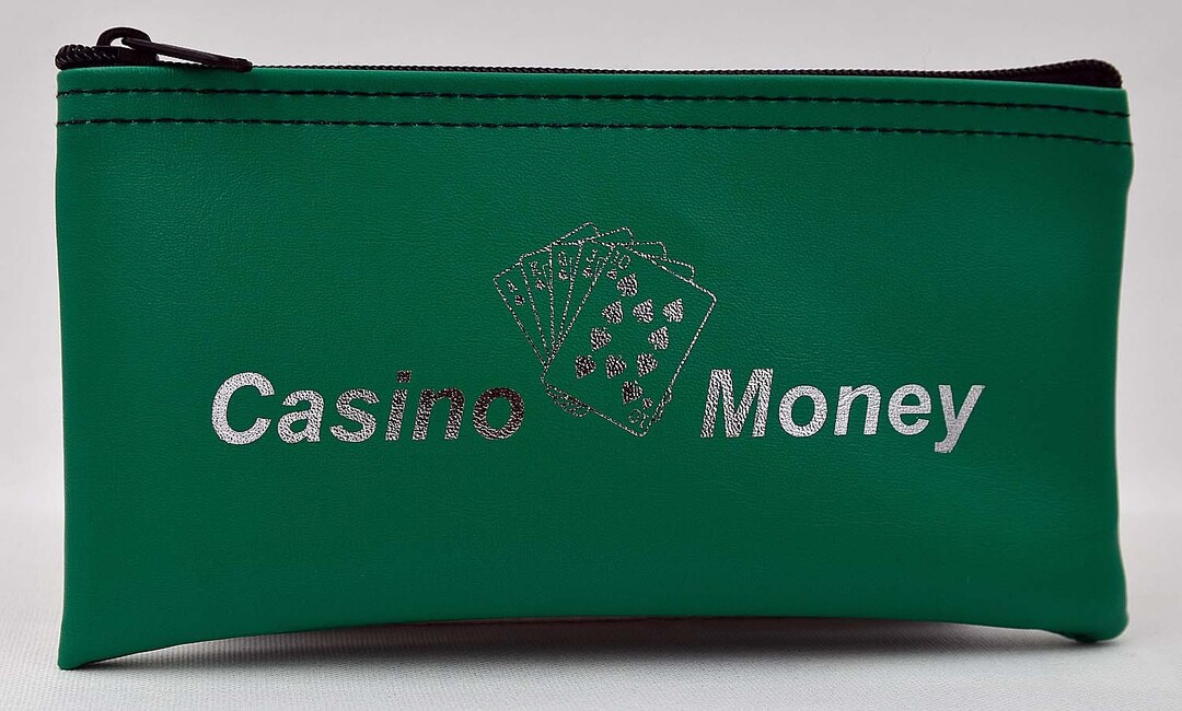 Casino Money Bag Poker Player Cash Purse Cash Wallet Poker Chip Bag