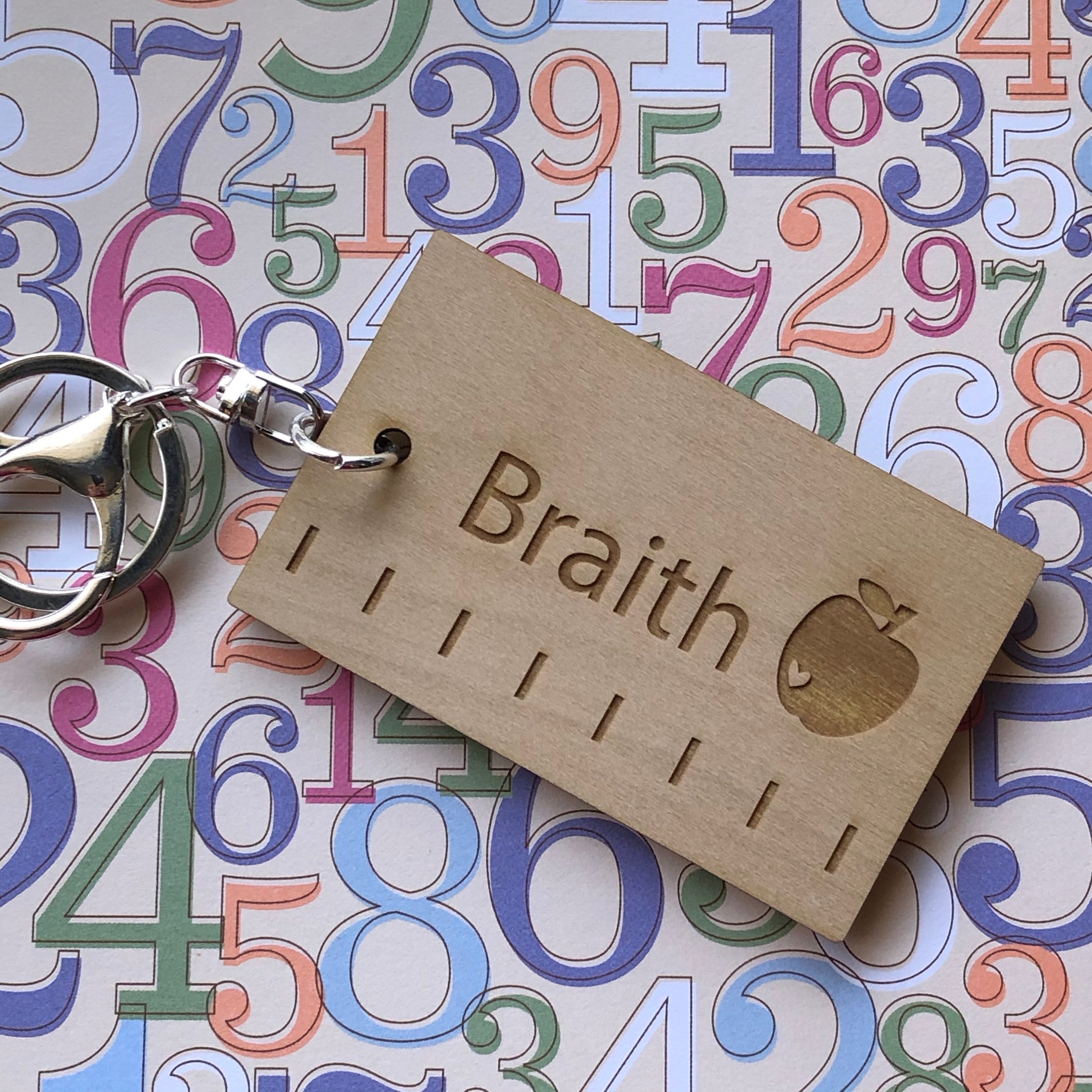 Personalised School Bag Tag. Custom Bag Tag Kids Bag Tag Etsy