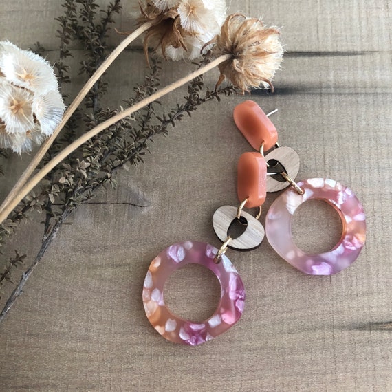 How To Make Laser Cut Acrylic Earrings Laser Cut Acrylic Earrings - Main Image