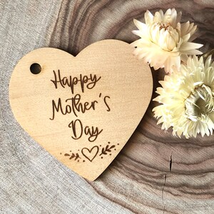 Wooden gift tags | gift tags | wooden gift | gift card | wooden gift card | Mother's Day | Mother's Day gift card | Happy Mother's Day tag