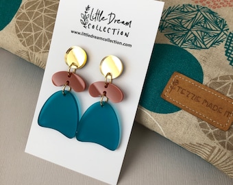 Dangle earrings | Acrylic earrings | Laser cut earrings | Australian made