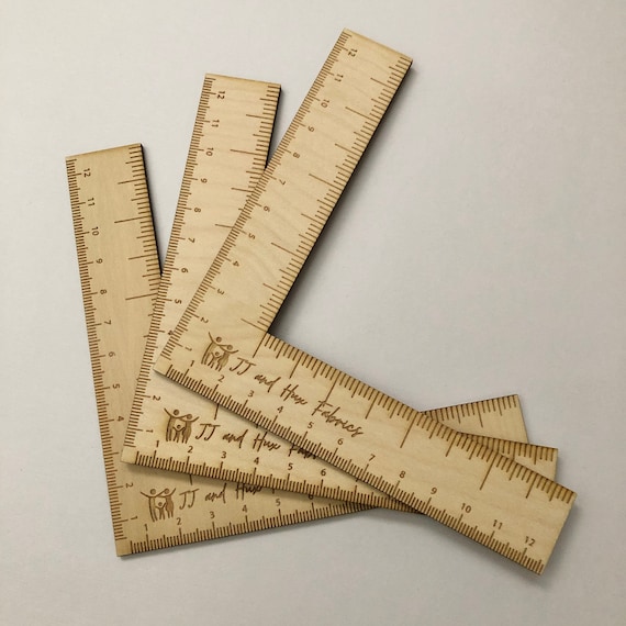 L Shaped Ruler Sewing Gauge Ruler Wooden Ruler Personalised