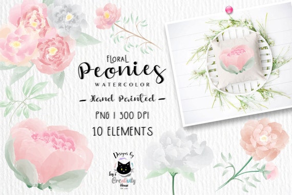 Download Watercolor Flower Sublimation Floral Png Bundle Flower Png Designs Watercolor Floral Clipart Daisy Png Flower Clipart Peony Png Embellishments Papercraft Kromasol Com