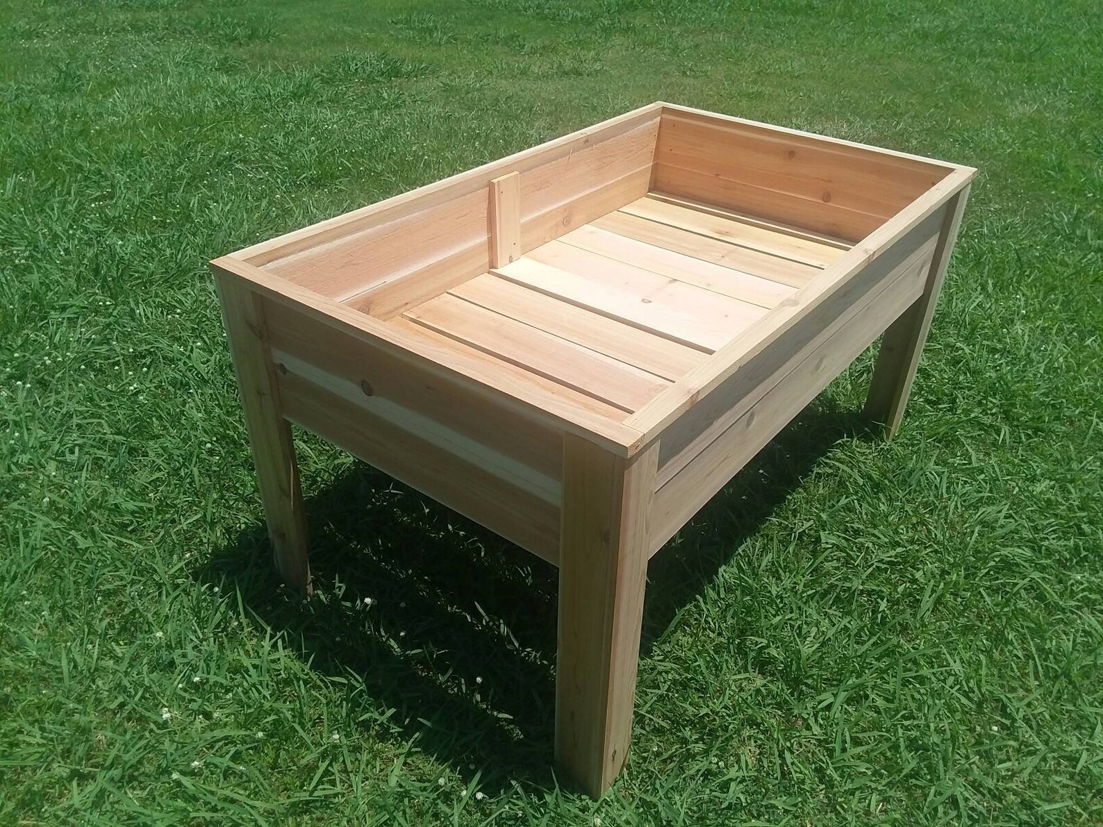 Cedar Raised Garden Box Kit 48x30x33 Etsy