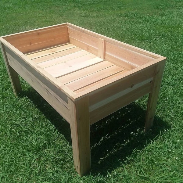 Raised Cedar Planter PDF Digital Build Plan 60"x30"x32"