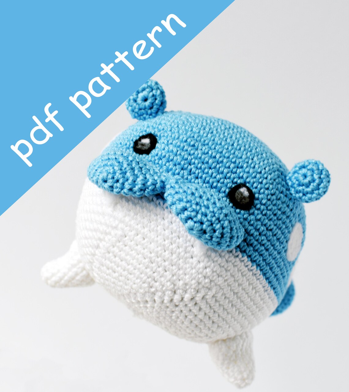 Pdf Crochet Pattern Spheal and Wailmer Etsy