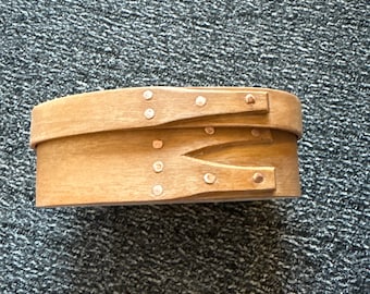 Shaker Oval Box 0 - Cherry