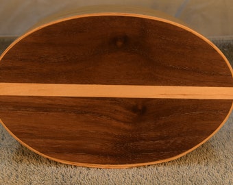 Shaker Oval Box #3 - Ash, Maple & Walnut