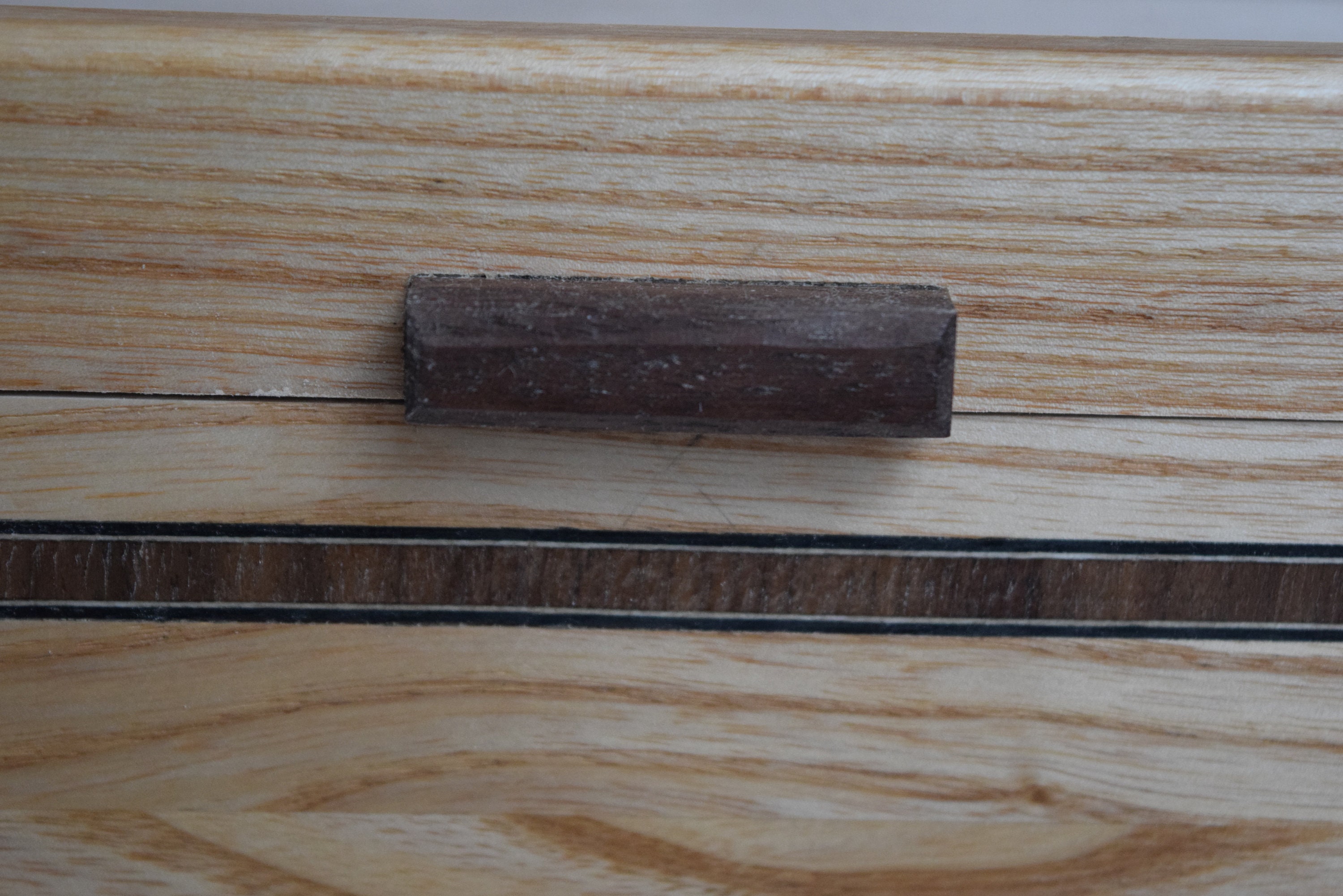 Caja de té pequeña con fresno arce y madera de nogal con | Etsy