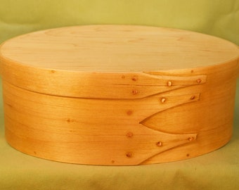 Shaker Oval Box #3 - Maple