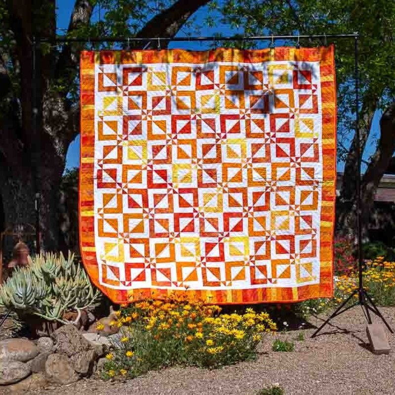 Orange Quilt - Etsy