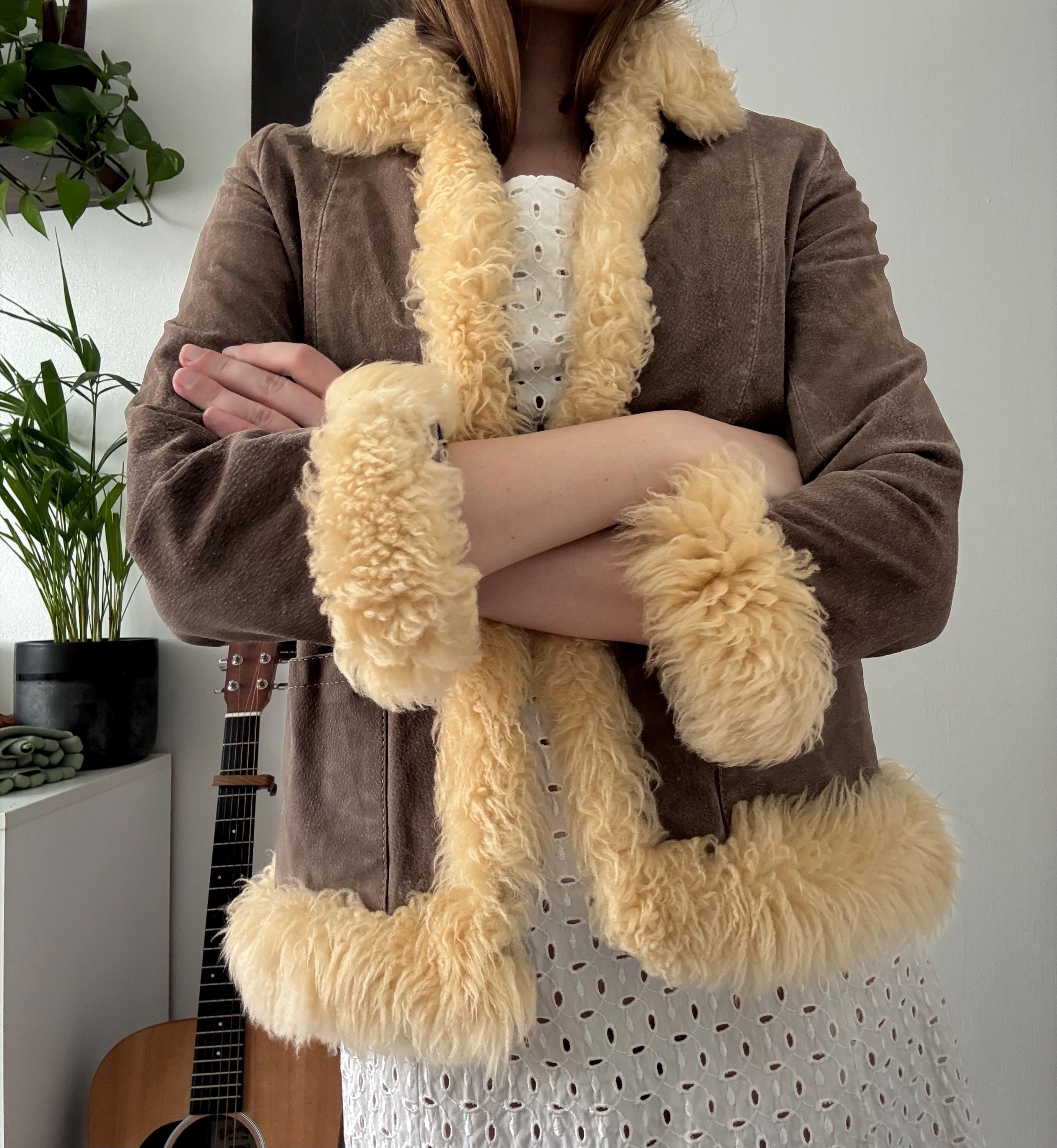 Suede Car Coat 1960s - Etsy Canada