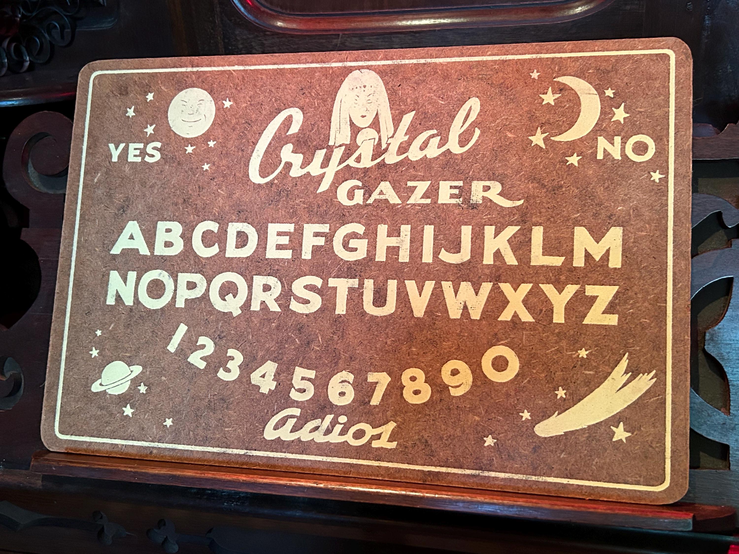 1940s Crystal Gazer Talking Board. OUIJA - Etsy