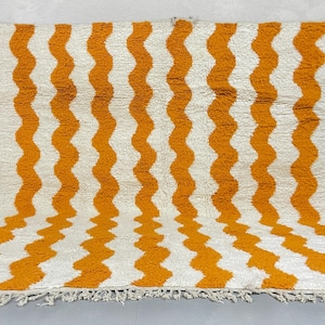 Moroccan yellow rug - custom rug, Moroccan rug, area rugs, Geometric Berber Carpet, Handmade Boho Area Rug for living room, Handmade Rug,