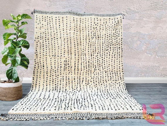 Beni ourain Custom Moroccan rug - Berber Beni ourain rug - Wool area rug - Handmade rug - Moroccan area rug - Morocco rug