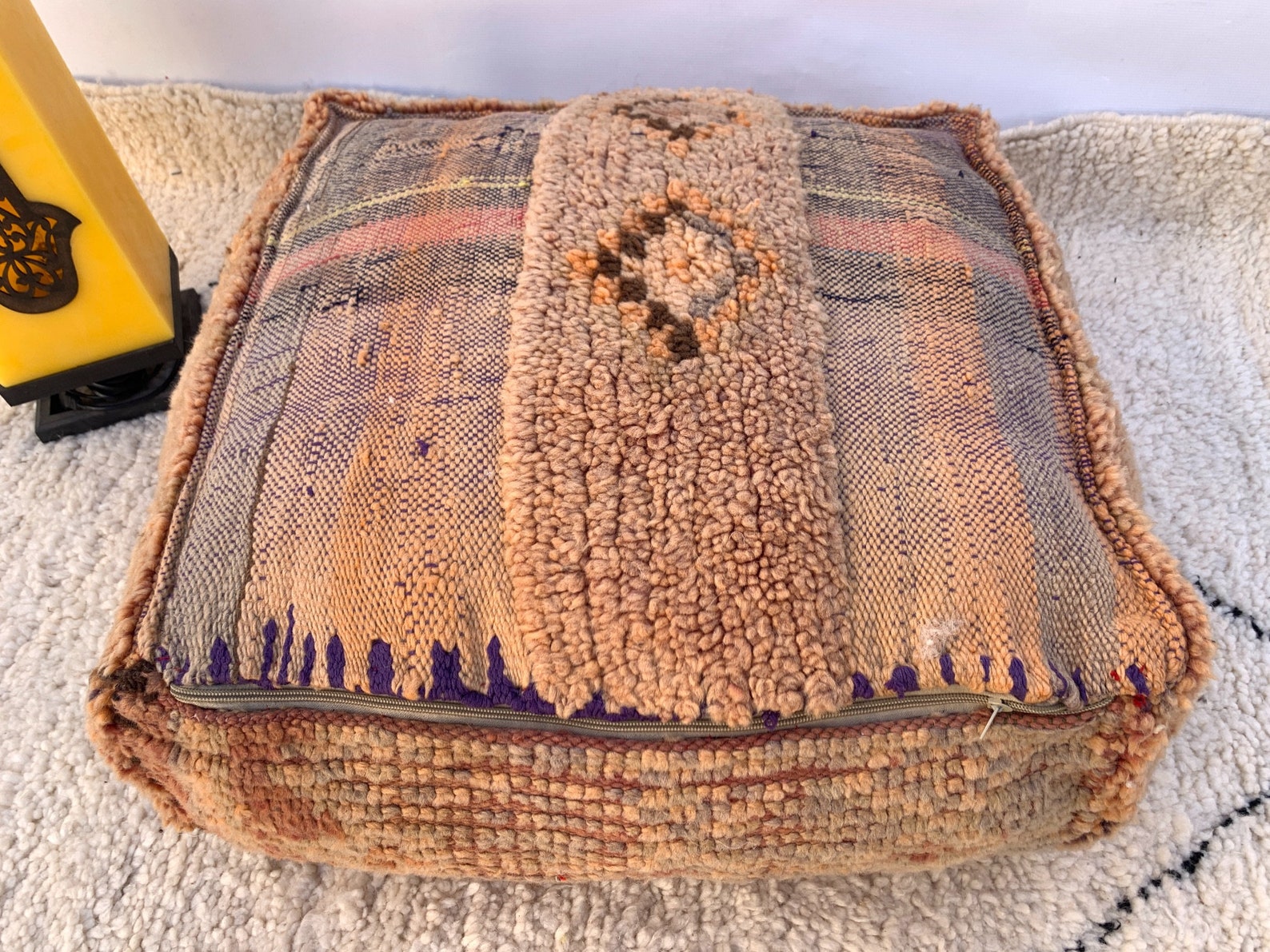 Moroccan Floor Pillowmoroccan Berber Floor Pillow square Etsy