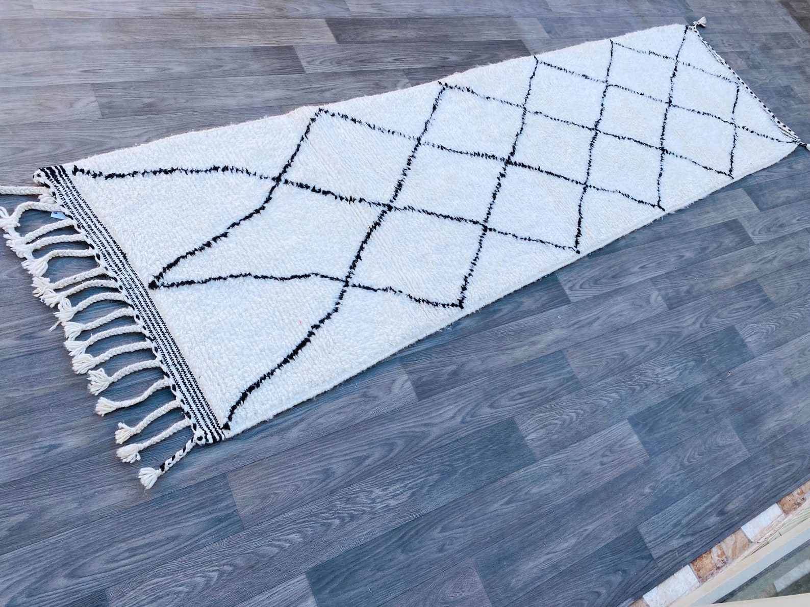 Long Moroccan Runner Rug 2x10 Hallway Runner Moroccan Beni Etsy