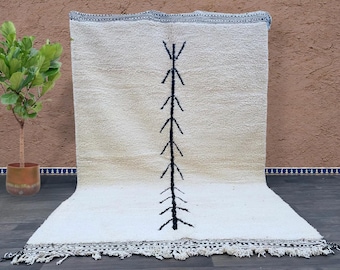 Beni ourain Custom Moroccan rug - Berber Beni ourain rug - Wool area rug - Handmade rug - Moroccan area rug - Morocco rug